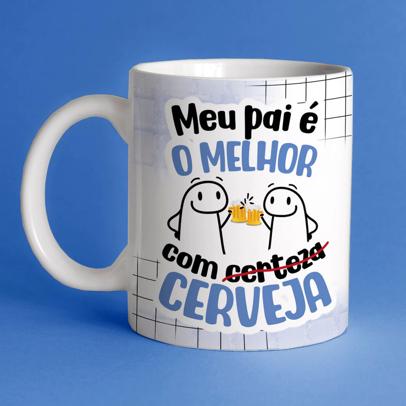 Caneca Flork Dia dos Pais 2.0 - Vários Modelos - Frases Engraçadas