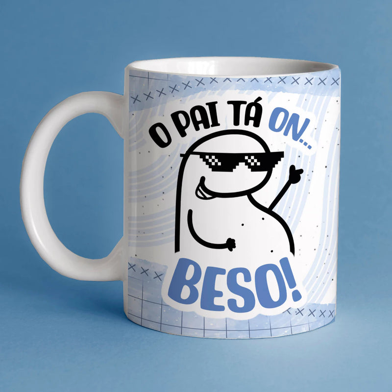 Caneca Flork Dia dos Pais 2.0 - Vários Modelos - Frases Engraçadas