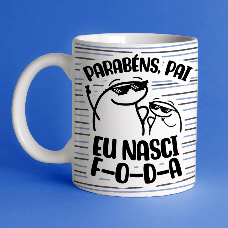 Caneca Flork Dia dos Pais 2.0 - Vários Modelos - Frases Engraçadas